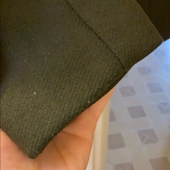 Olive Green Sandro Coat - Picture 8 of 10